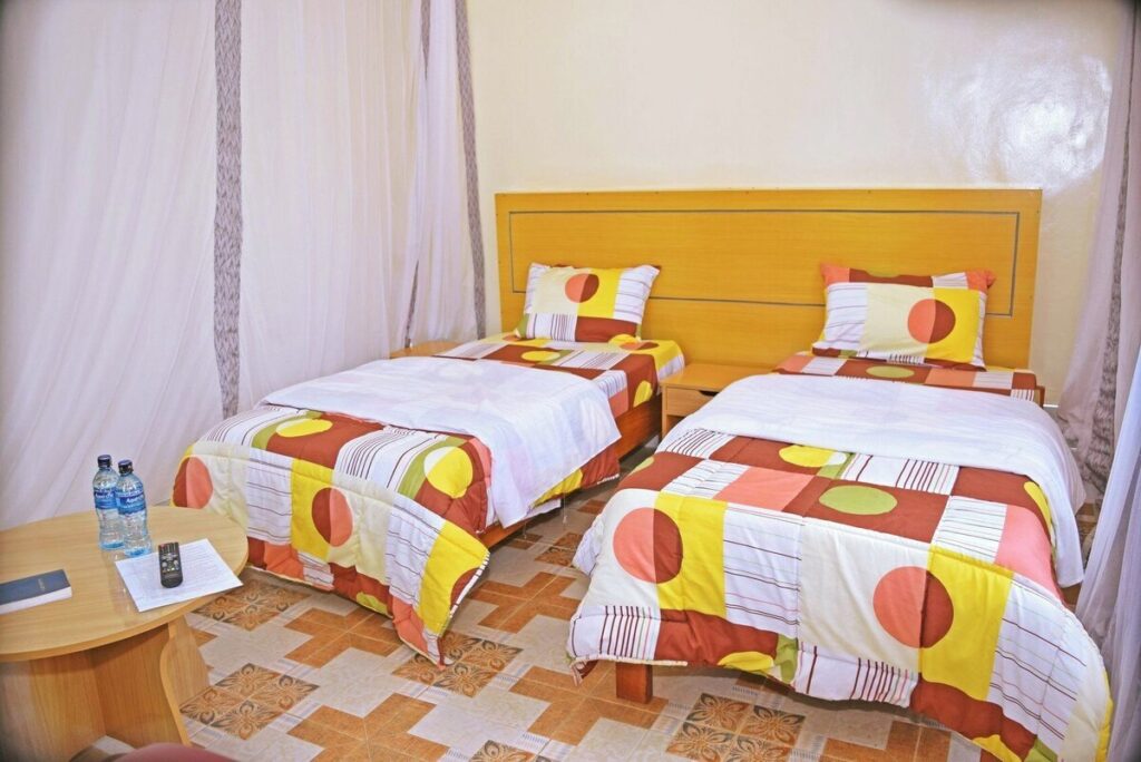 Deluxe Twin Room at Taita Luxury Hotel